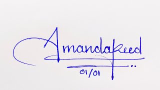 Signature Design Unique Signature Idea Stylish Signature Satish Calligraphy