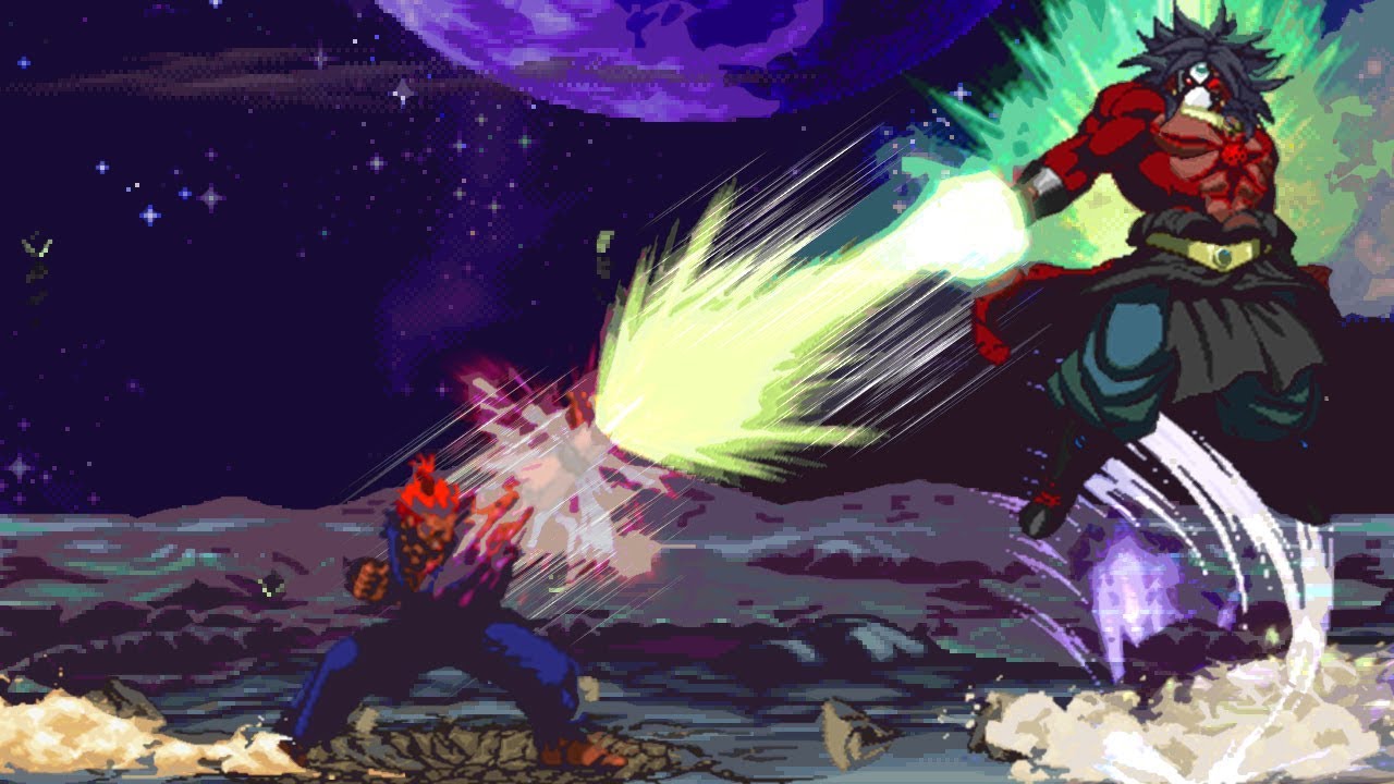 Akuma VS. Dark Broly