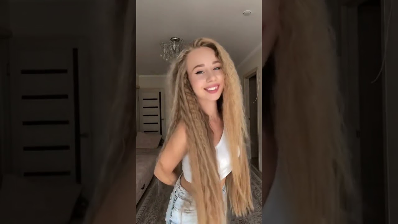 Много косичек на длинный волос самой себе 🔥 