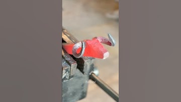 Part 1- 🐮 finished product in Part 2! Any guesses? #blacksmith#forge#metalart#cow#metalart