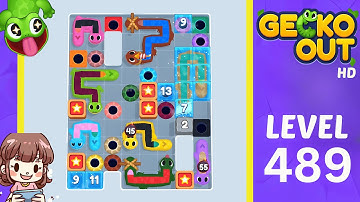 Gecko Out Level 489 Solution Walkthrough
