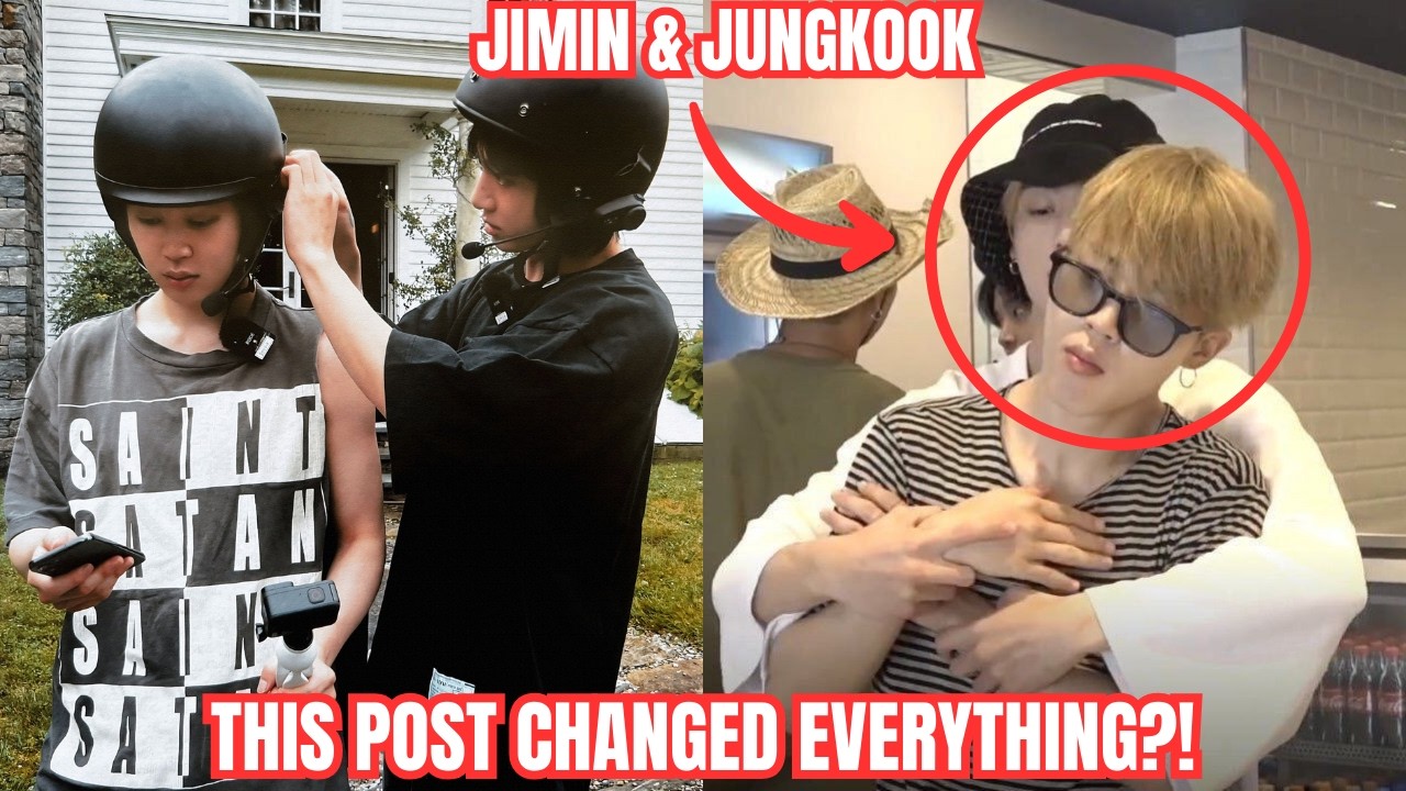 Социальные сети в полном хаосе! ​​😭 Чимин и Чонгук в тренде после этого романтического поста!