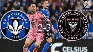 MONTREAL VS INTER MIAMI 2-3 // MLS HIGHLIGHTS // 5 WINS IN A ROW