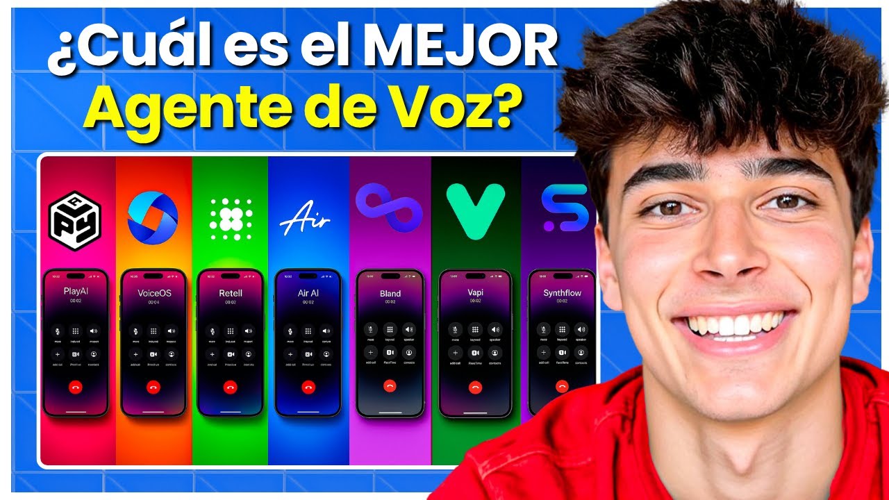 Probé 7 Apps de Agentes de Voz con IA (ESTA es la MEJOR) - YouTube