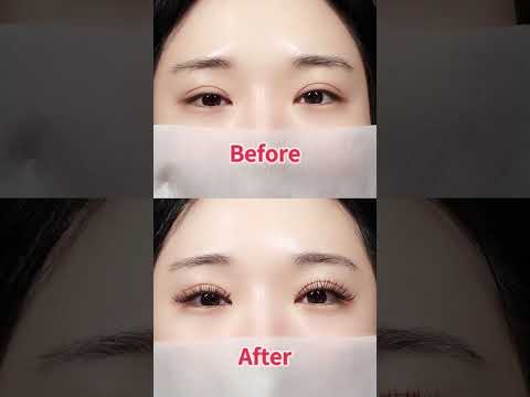 LED 속눈썹 연장 _누디화이트