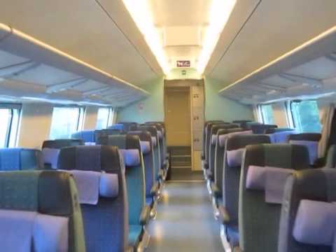 Finland: Walkthrough inside Finnish InterCity decker passenger coaches - YouTube