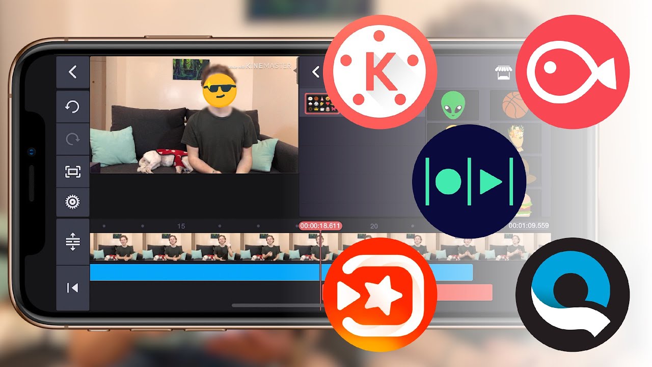 Las 5 MEJORES apps para editar VIDEOS - YouTube