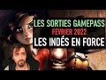 Les jeux du gamepass en fvrier 2022  du jrpg et du rogue like  control sen va 