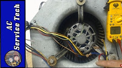 240 volt PSC Blower Motor Fan Speeds- Wire Colors, Speed Selection Without Wiring Diagram!