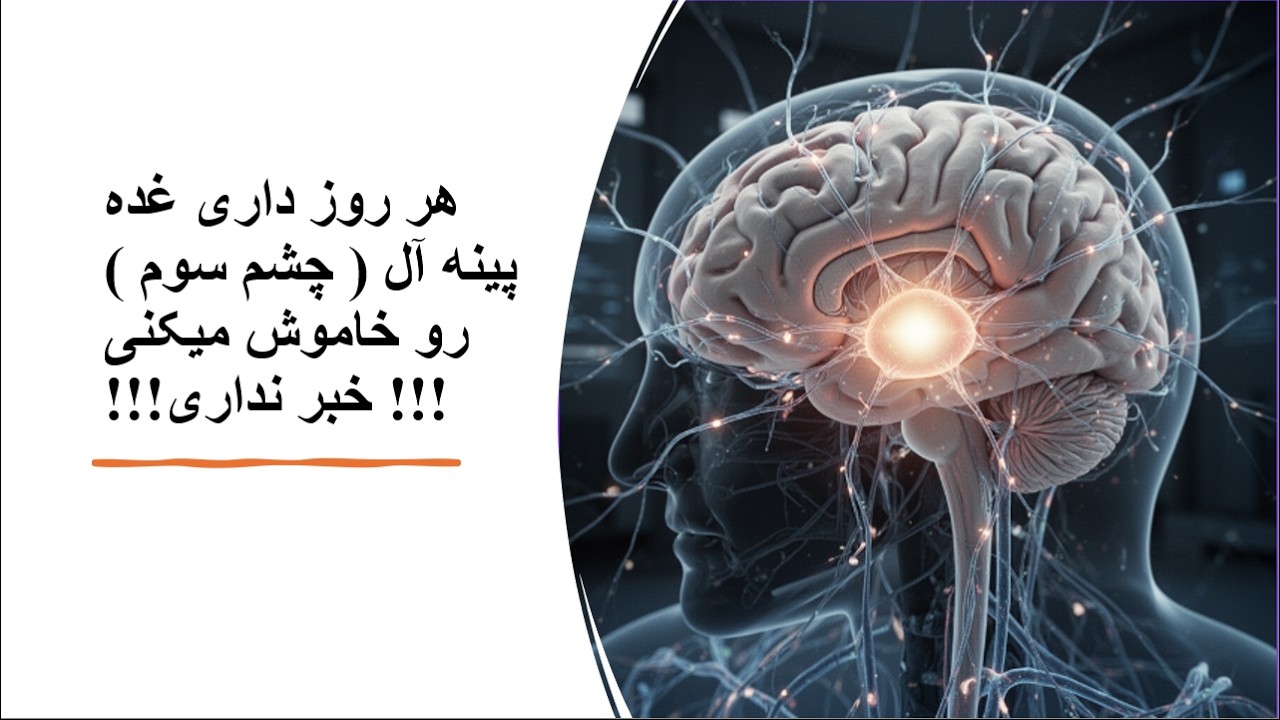 هر روز داری غده پینه‌آل ( چشم سوم ) رو خاموش می‌کنی !!!  و خبر نداری!!!