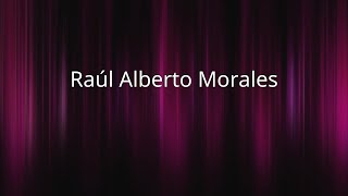 Raúl Alberto Morales
