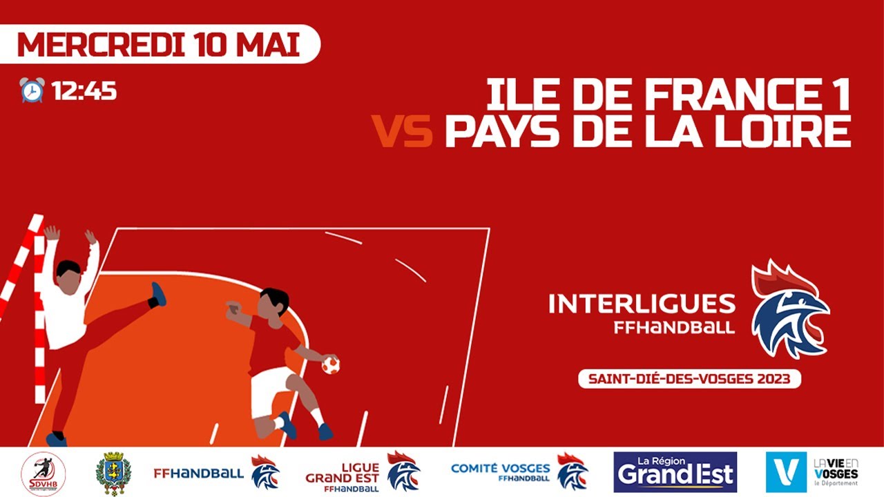 Ile de France 1 | Pays de la Loire (Interligues Masculins Handball 2023)