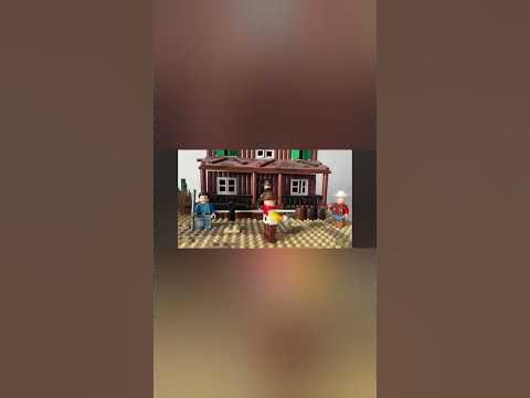 Дикий Запад из лего #Lego #лего #дикий_запад #конструктор - YouTube