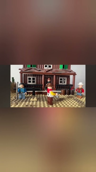Дикий Запад из лего #Lego #лего #дикий_запад #конструктор - YouTube