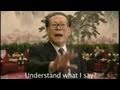 Rare footage of former china leader jiang zemin freak out with english subs