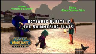 Classic WoW: Hotsause Quests in the Shimmering Flats