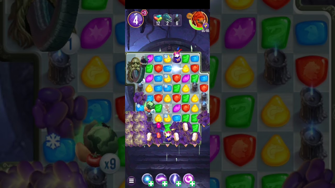 Harry Potter: Puzzles & Spells level 1777 no boosters
