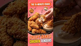 Crispy Baked Chicken Tenders 🍗🔥 Easy Oven-Baked Chicken Recipe | Better Than Fried!