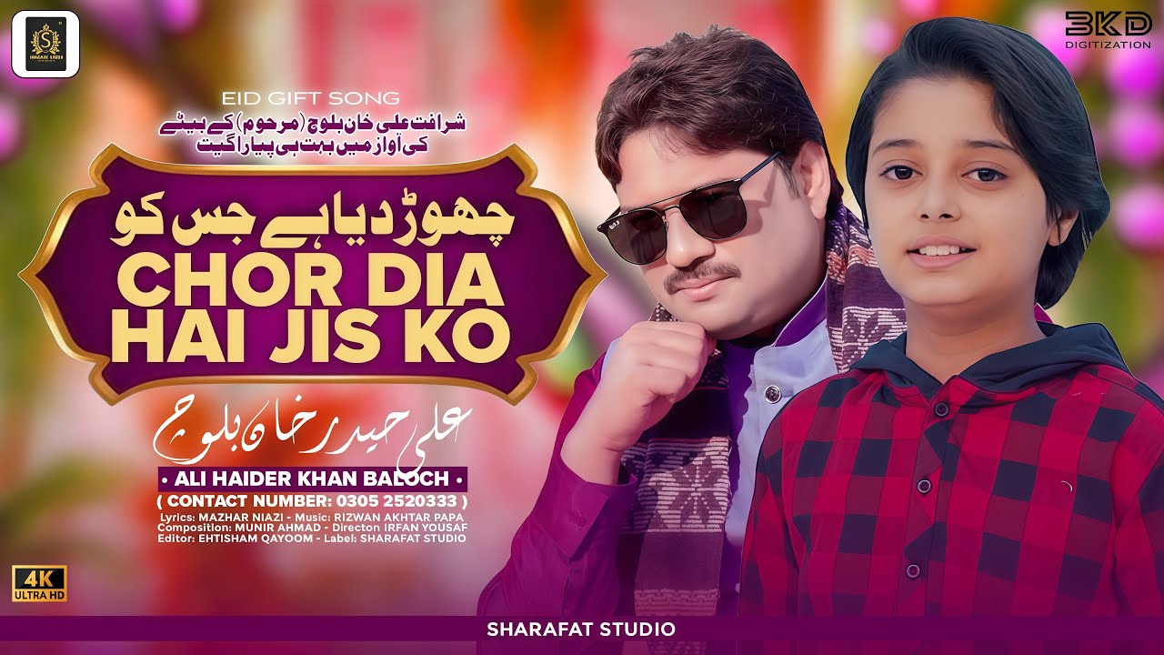 Chor Dia Hai Jis ko | Ali Haider Khan Baloch | Official Video | 2025 | Sharafat Studio