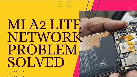 Mi a2 lite network solution. Xiaomi a2 lite Emergency Coll only problem solved.