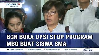 BGN Buka Opsi Stop Program MBG buat Siswa SMA, Kurangi 8 Juta Penerima Manfaat