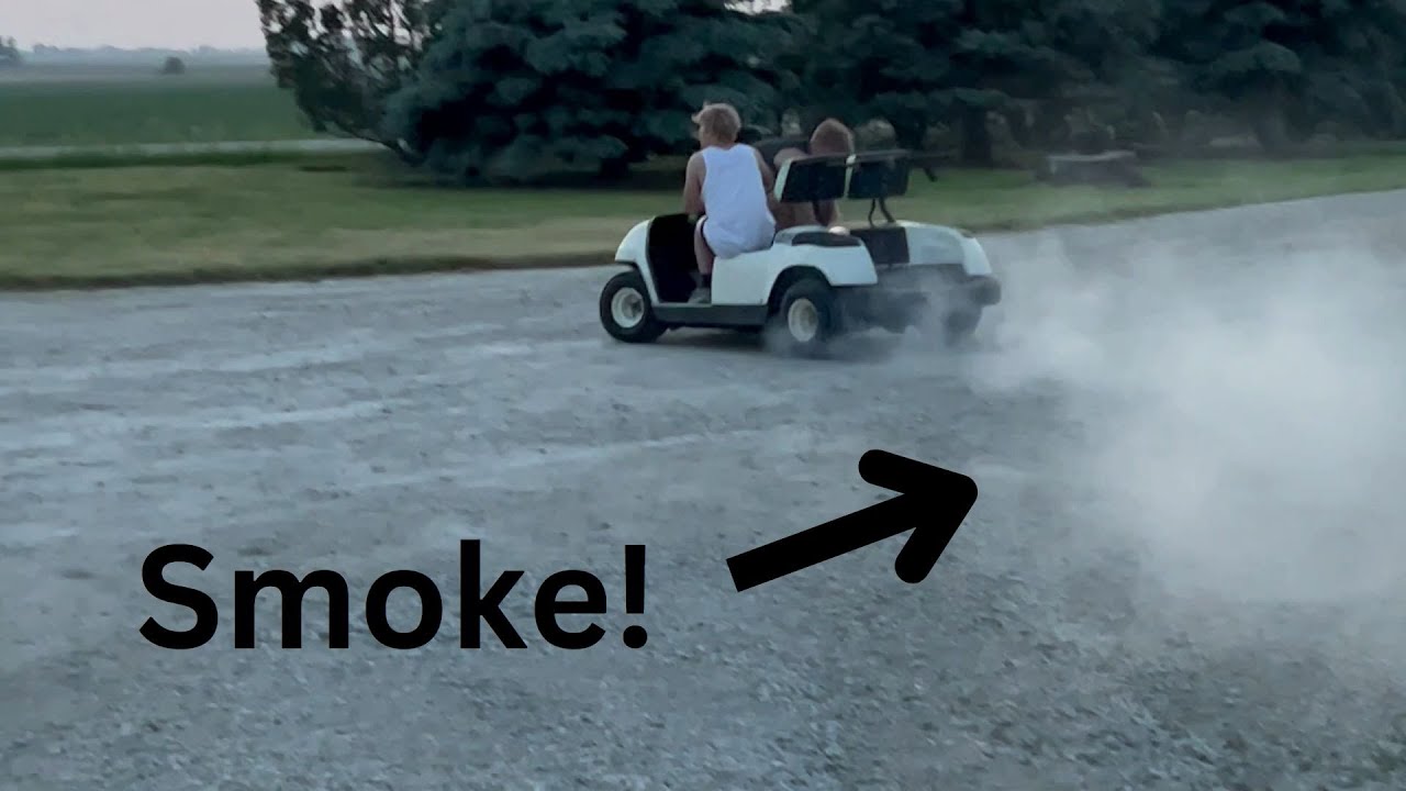 We Fixed the Golf Cart (Smoke Machine) YouTube