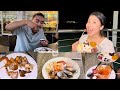 Trying sea food for the first time   epic reaction 