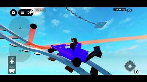 Create a cart ride | Vivaan drop the Purple Retro Race Car off a high place (Roblox) 🏎️