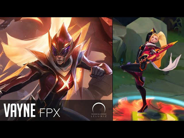 Skin: FPX Vayne (Prévia) - League Of Legends 