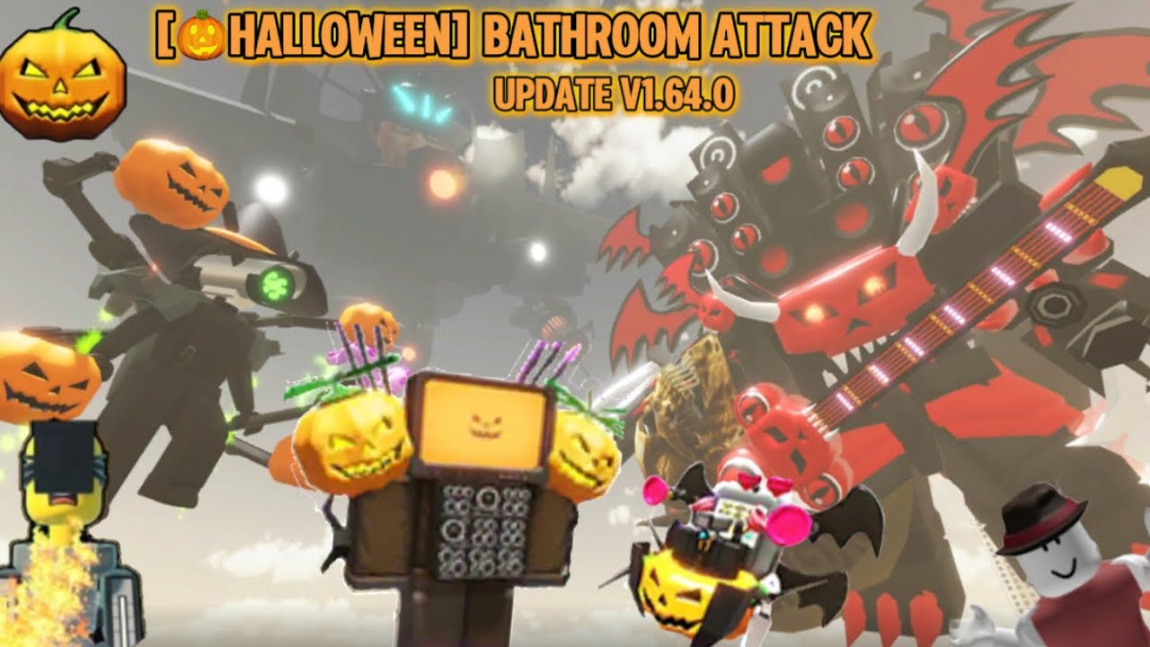 [🎃Halloween] Bathroom Attack | (Roblox) - YouTube
