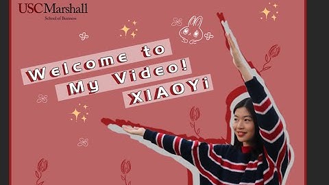 USC MS, Business Analytics Admissions Video 2021 - XIAO Yi