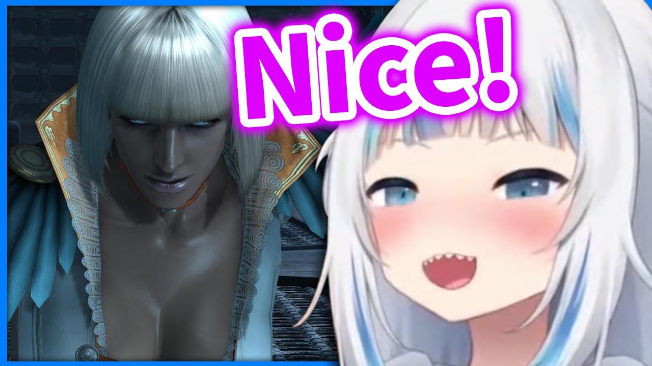 Gura is Looking Respectfully YABE 【Gawr Gura / HololiveEN】