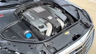 2015 Mercedes Benz S63 AMG Engine Bay