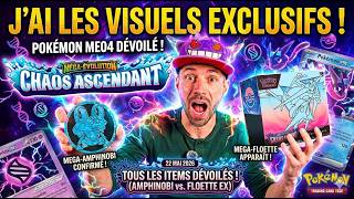 🤯 FUITE INCROYABLE : Le Coffret ME04 "Chaos Ascendant" DÉVOILÉ ! (Méga-Amphinobi &amp; Floette EX !) 🔥