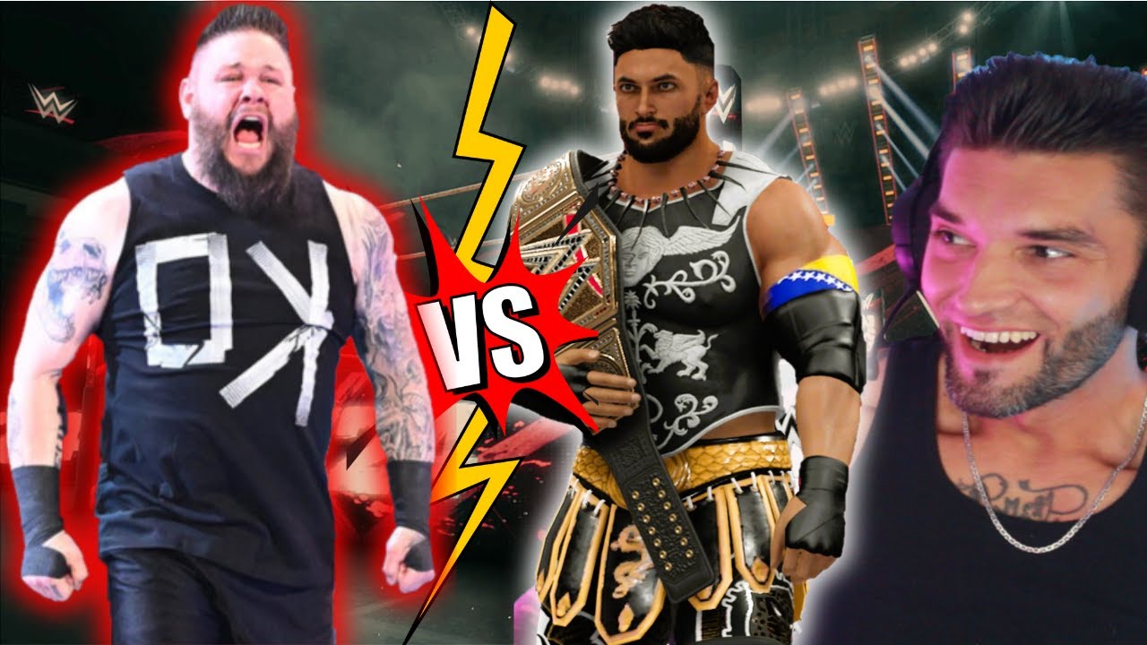 WWE 2K24 CHARACTER CREATION & FIRST GAMEPLAY AGAINST KEVIN OWENS