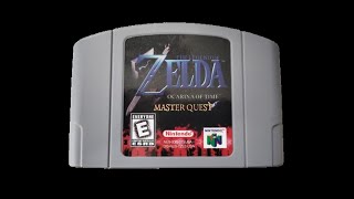 Zelda Master Quest 64 Nintendo 64 Apresentação - Cartucho fita