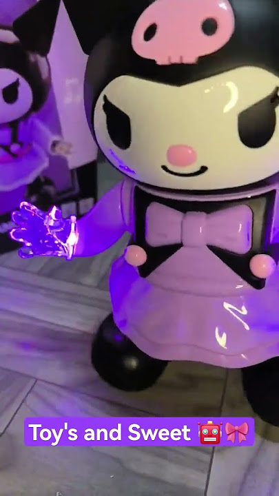 SANRIO [KUROMI] DANCING ROBOT🤖  #shorts #trending #viralvideo #funnyvideo #kuromi #kuromiandmymelody