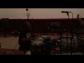 Leon Mobley tracking percussion at Studio 606 for The Big Ol&#39; Nasty Getdown &quot;Volume 3&quot;