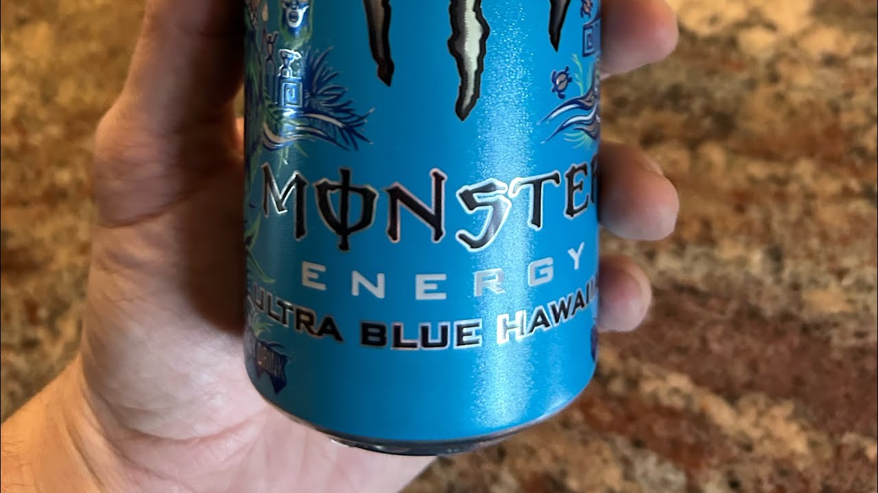 Monster Energy Ultra Blue Hawaiian Review  
