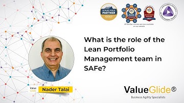 What is the role of the Lean Portfolio Management team in SAFe?