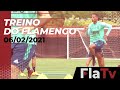 TREINO FLAMENGO – Preparação final para o confronto deste domingo