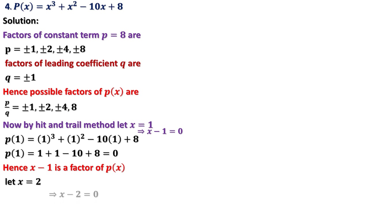 Exercise#5 4 Q#4 Class 9 - YouTube