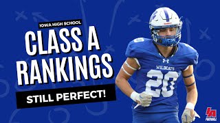 Few Remain Perfect! - Class A Iowa High School Football Rankings