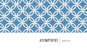 Asymptotes