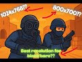 800x700 Best resolutions for black bars?? CS2
