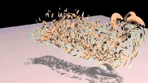 Thinking Particles blurp effect-Particle Effects