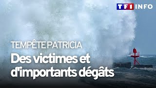 Tempête Patricia : mort d'une baigneuse de 57 ans à Ouessant