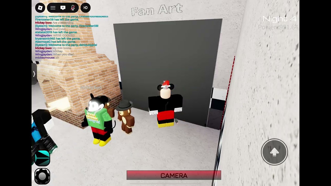 Me and Mickey bwo and Mickeymouse are playing Cec but fnaf version