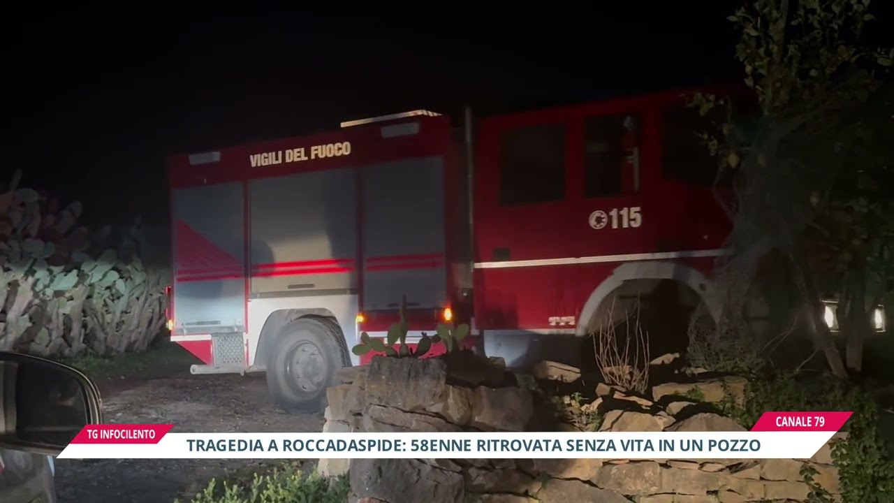 Tragedia a Roccadaspide: donna ritrovata senza vita in un pozzo