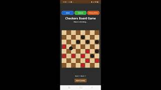 Checkers Board Game App screenshot 2
